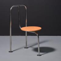 Rare Shiro Kuramata THREE-LEGGED Chair - Sold for $2,816 on 05-18-2024 (Lot 295).jpg